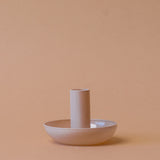 Simple Glass Candle Holder candle holder Abbott Collection Taupe