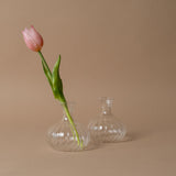 Ripple Glass Bud Vase vase Tell Me More (Faire)