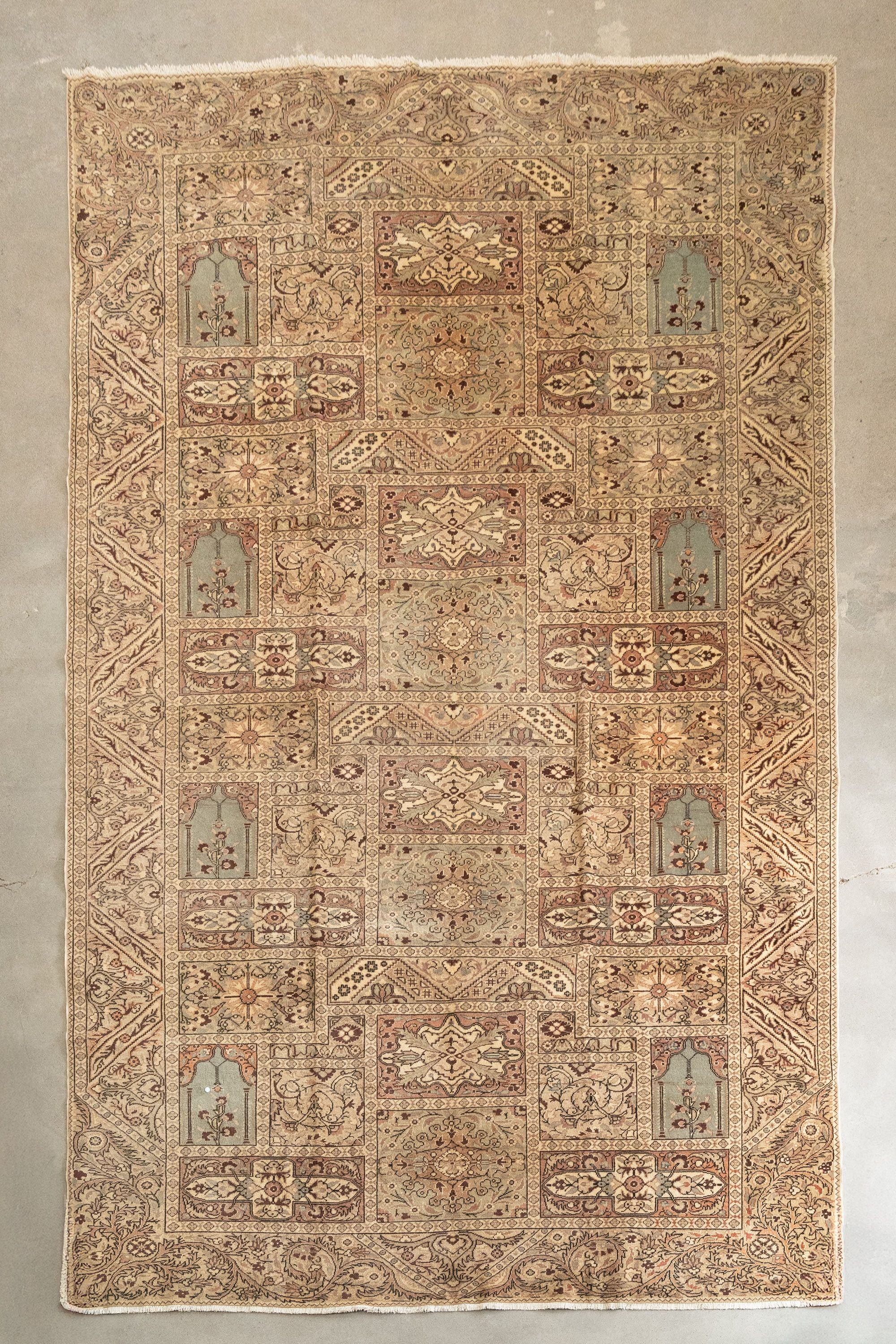 7'6" x 12'2" Vintage Turkish Rug VINTAGE - rug Rug & Weave Rugs