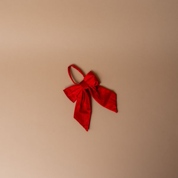 Red Velvet Bow – view 2