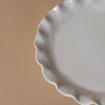 Organic Ruffle Edge Stoneware Dining Collection dinnerware Indaba