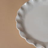 Organic Ruffle Edge Stoneware Dining Collection dinnerware Indaba