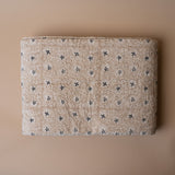 Block Print Clovers Bed Blanket blanket Indaba