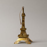 Gold Foil Eiffel Tower Ornament CHRISTMAS 2025 Creative Co-op (DYA)