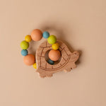 Turtle Teething Rattle FINNBIRD - teether FIRE THE IMAGINATION