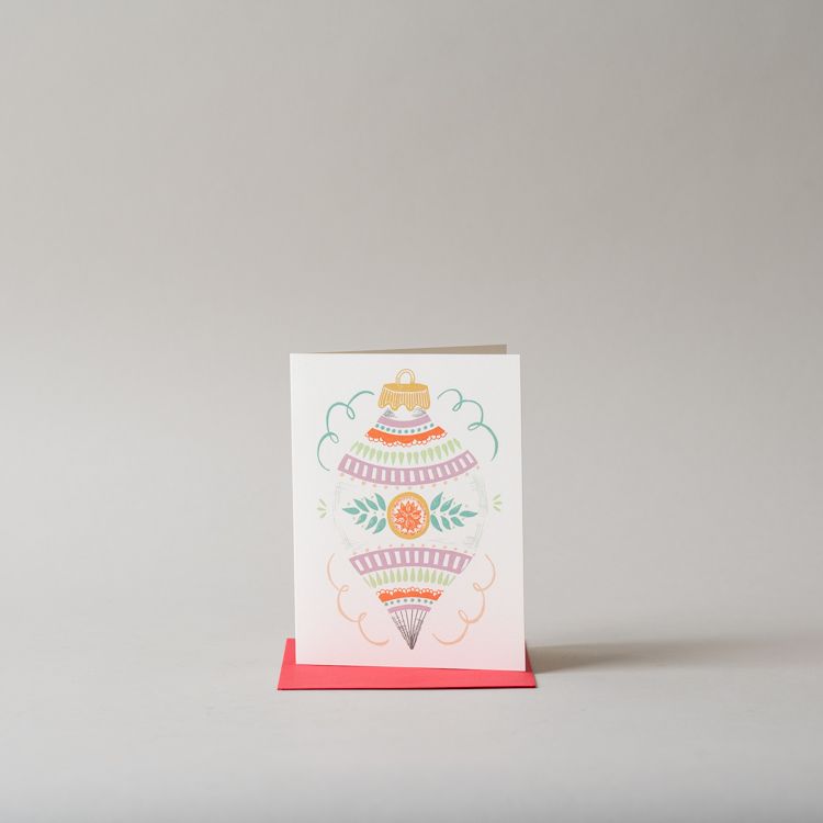 Holiday Ornament Card CHRISTMAS 2025 Inkwell Cards (Faire)
