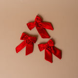 Bow Ornament Clip Set