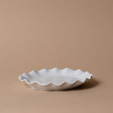 Organic Ruffle Edge Stoneware Dining Collection dinnerware Indaba Salad Plate