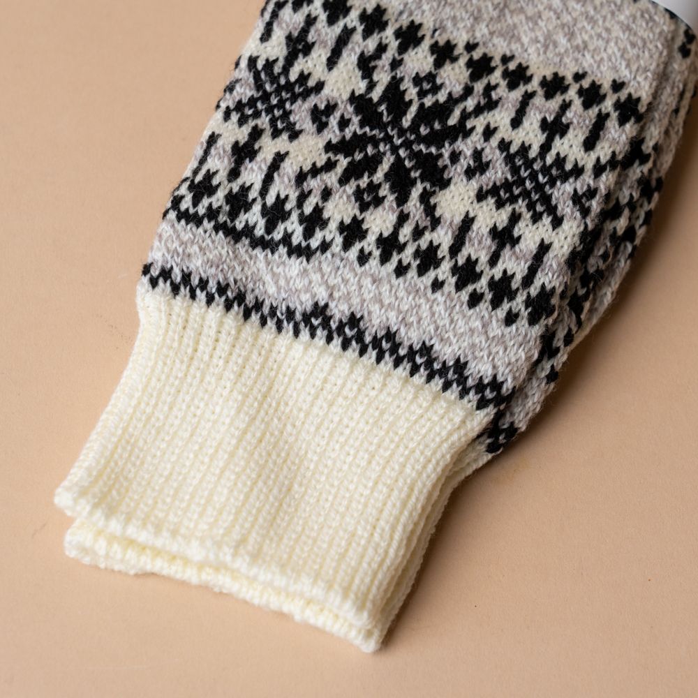 Cozy Nordic Socks socks Nordic Wools (Faire) Cream - Medium