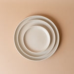 Ceramic Vanilla Plate plate David Shaw