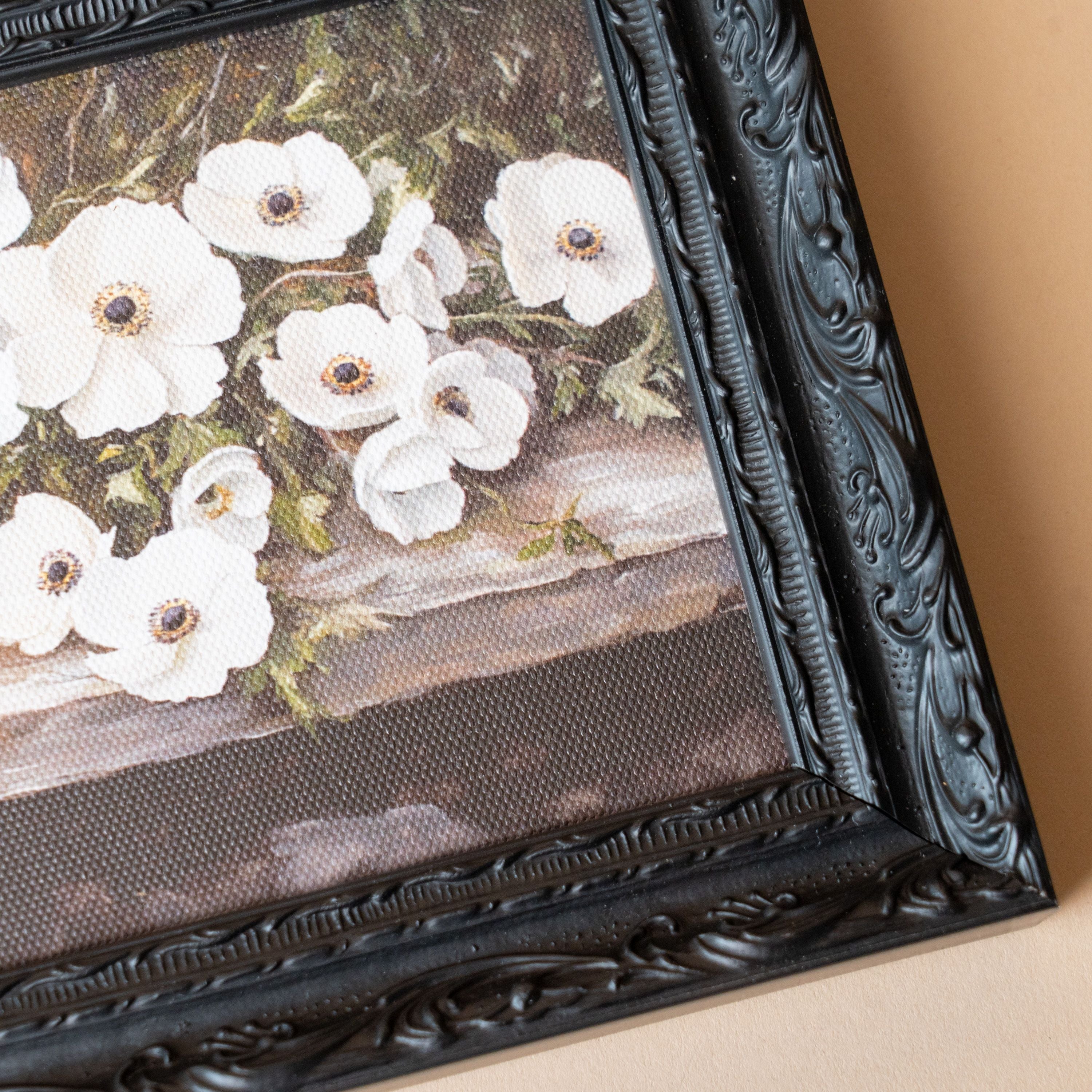 "Flower Stems" Framed Vintage Inspired Art Print ARTWORK - print Luxe B Co (Faire)