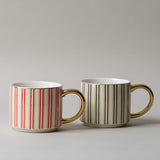 Stripe Holiday Mug CHRISTMAS 2025 Sweet Water Decor (Faire)