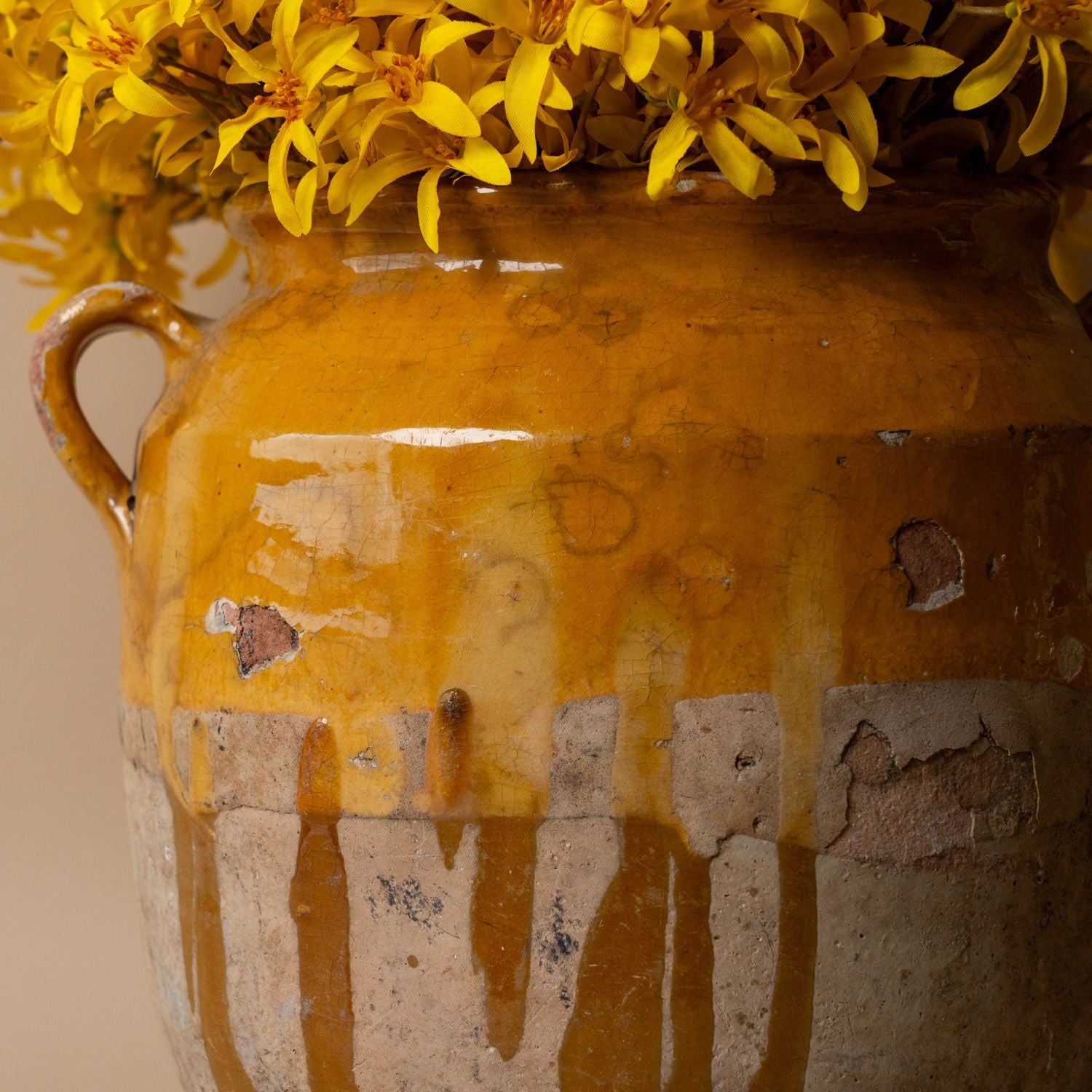 Antique French Confit Pot No. 4 0-a-VINTAGE-pot Hauer Market