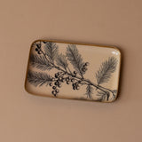 Winterberry Enamelled Tray