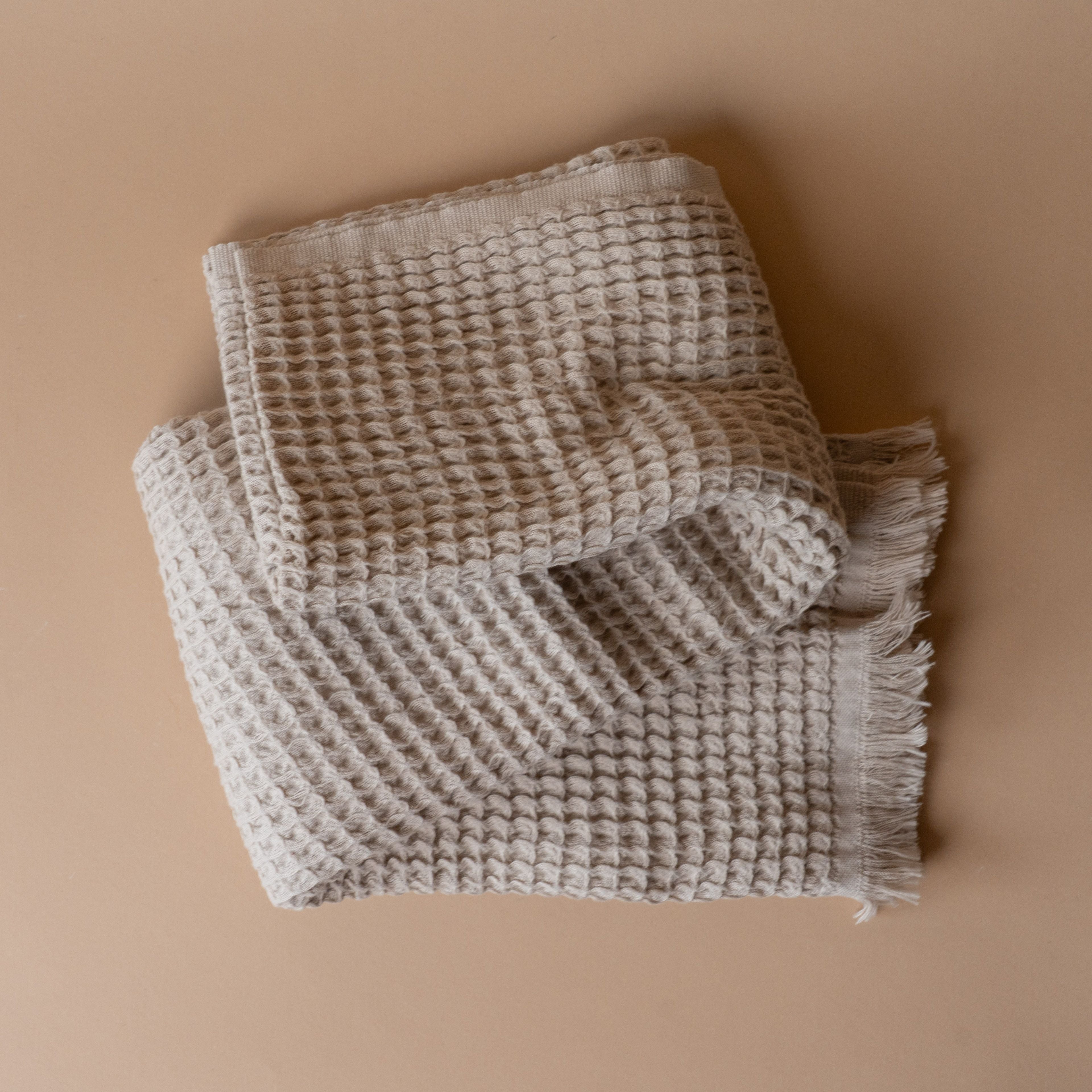 French Waffle Hand Towel hand towel Pokoloko
