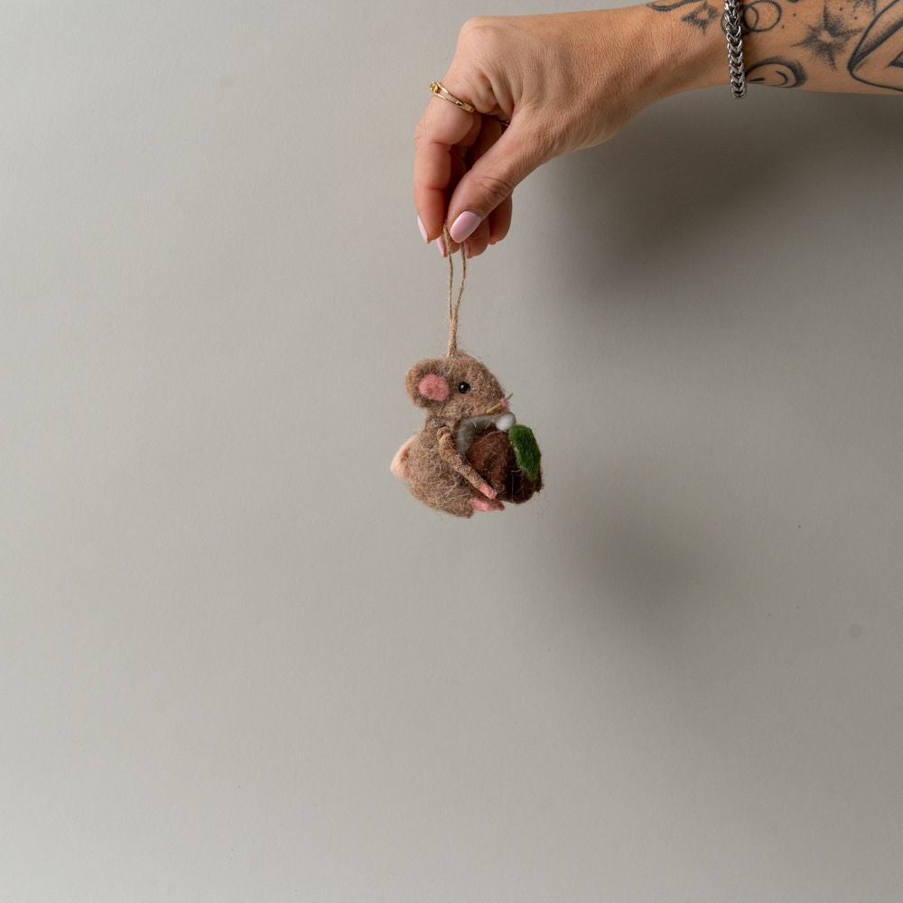 Holiday Treat Mouse Ornament CHRISTMAS 2025 Abbott Collection