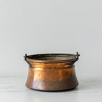 Antique Copper Cauldron - Rug & Weave