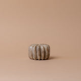 Fluted Marble Candle Holder
