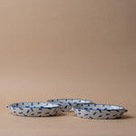 Floral Stoneware Baker baking dish Creative Co-op (DYA)