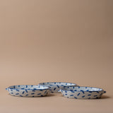 Floral Stoneware Baker baking dish Creative Co-op (DYA)