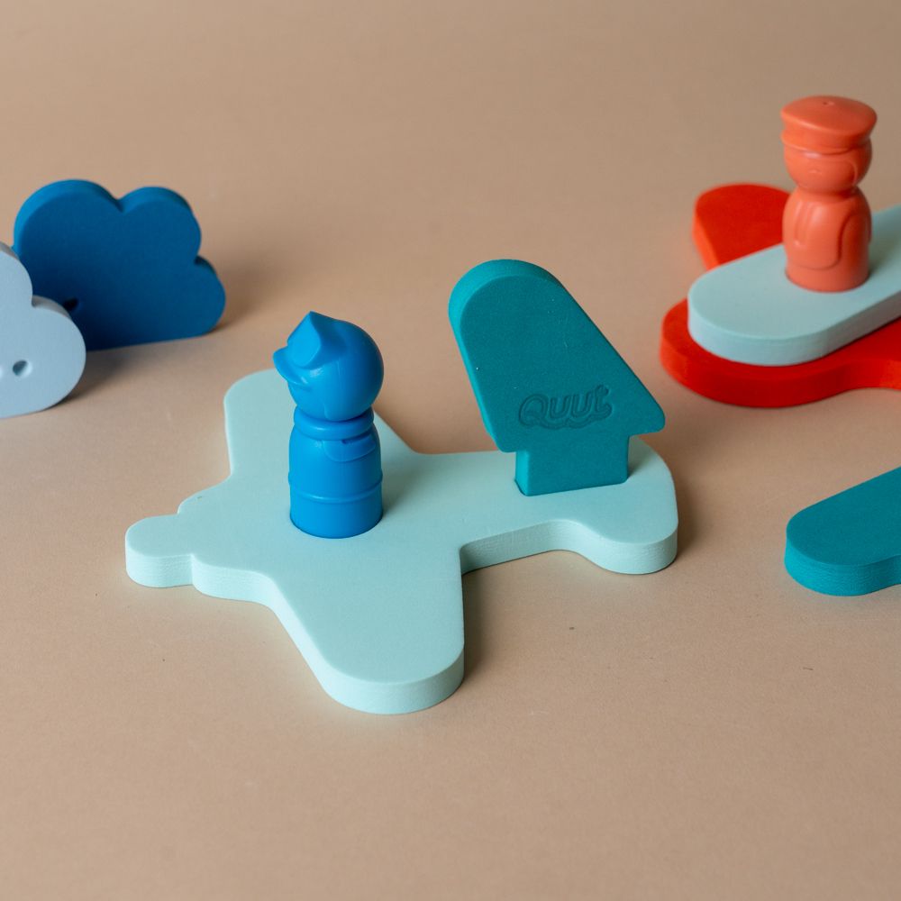 Airplane Foam Bath Friends FINNBIRD - bath toy FIRE THE IMAGINATION