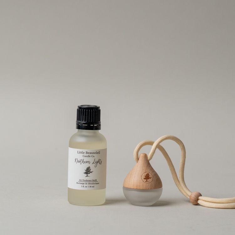 Little Beausoleil Car Air Freshener Kit air freshener Little Beausoleil Candle Co. Northern Lights