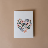Flower Heart Card greeting card Mimi & August (Faire)