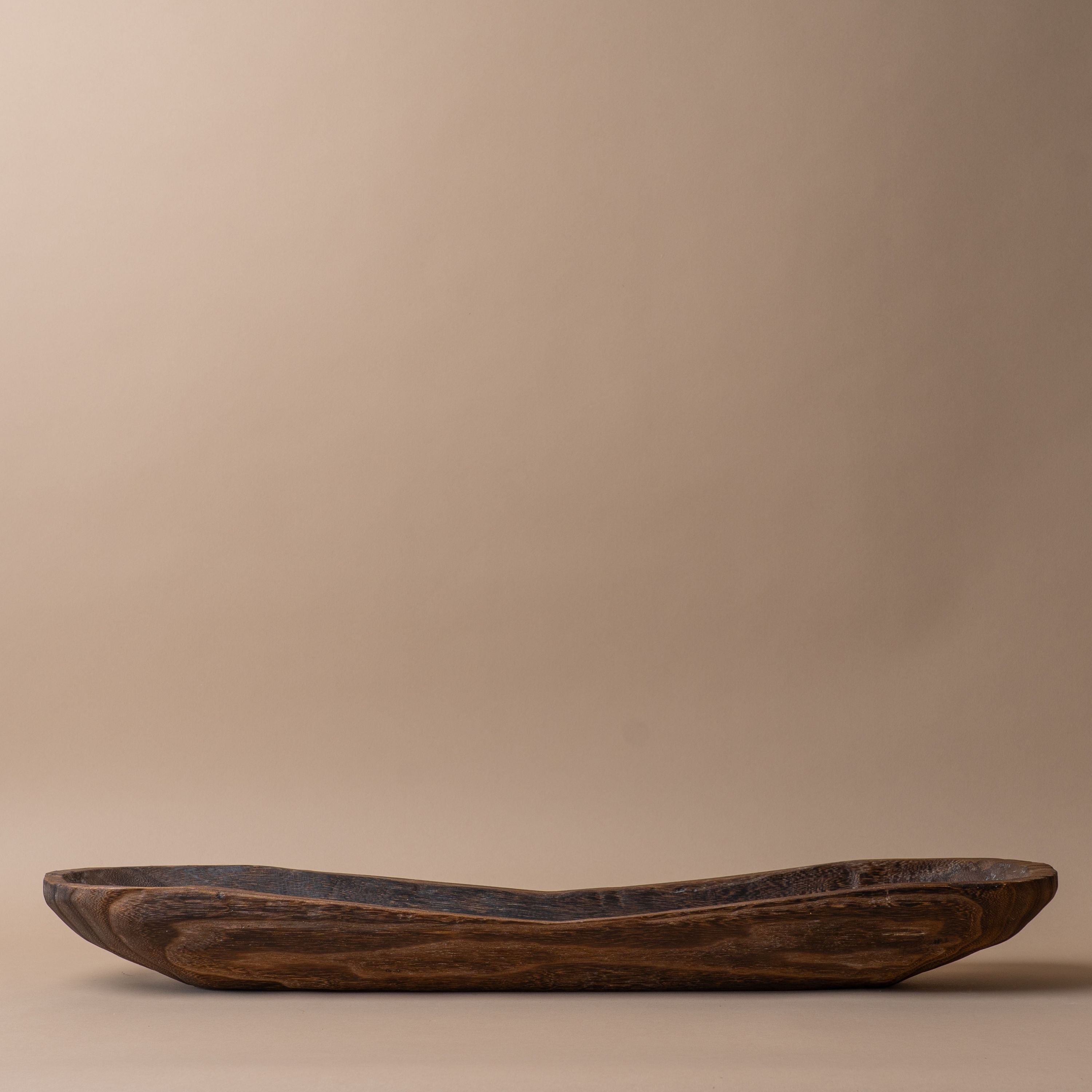 Oval Wood Bowl tray Bacon Basketware (Faire)