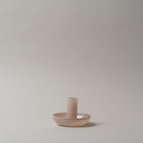 Simple Glass Candle Holder candle holder Abbott Collection Taupe