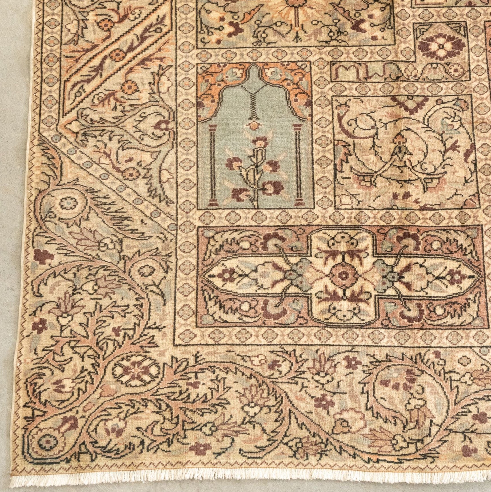 7'6" x 12'2" Vintage Turkish Rug VINTAGE - rug Rug & Weave Rugs