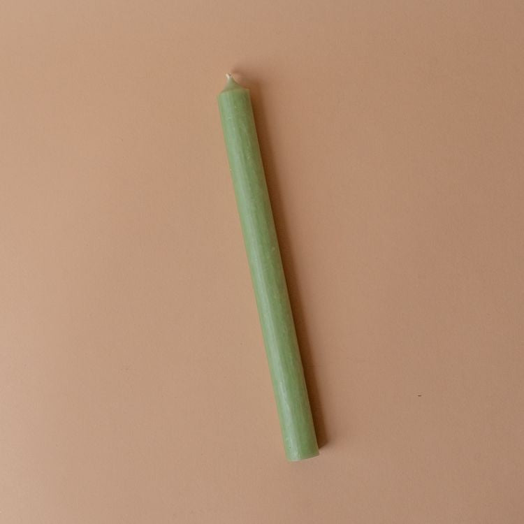 Classic 10" Taper Candles candle Old Country Design (ShopZio) Light Sage