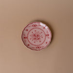 Red & Pink Floral Plate Collection dinnerware David Shaw Appetizer Plate