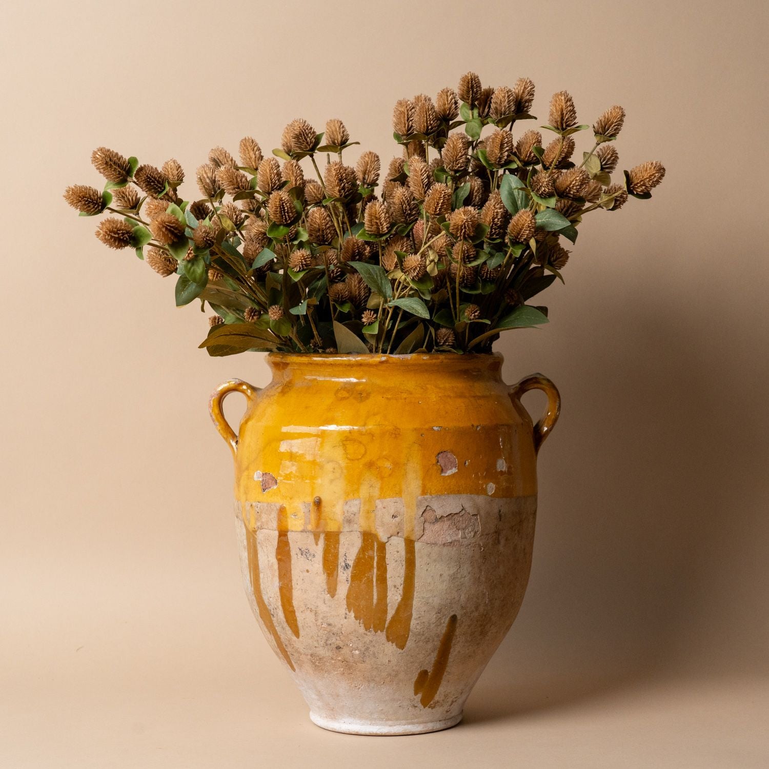 Antique French Confit Pot No. 4 0-a-VINTAGE-pot Hauer Market