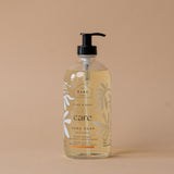 Blood Orange, Bergamot & Sandalwood Hand Soap In Glass Bottle hand soap The Bare Home (DYA)