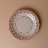Stoneware Pattern Edge Plate