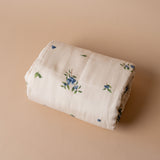 Blueberry Pattern Muslin Quilt