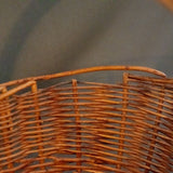 Vintage Oval Picnic Basket - Rug & Weave