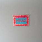 Paperchain Garland CHRISTMAS 2025 Cambridge Imprint (Faire) Red & Blue