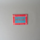 Paperchain Garland CHRISTMAS 2025 Cambridge Imprint (Faire) Red & Blue