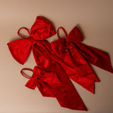 Red Velvet Bow Ornament