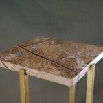 Vintage Marble Side Table - Rug & Weave