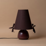 Burgundy Bows Table Lamp LIGHITING - table lamp Morel (Faire) Small