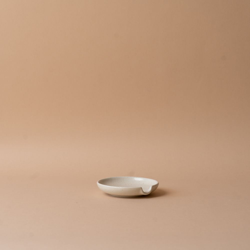 Ceramic Vanilla Spoon Rest spoon rest David Shaw