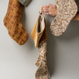 Velvet Block Print Stocking CHRISTMAS 2025 Indaba