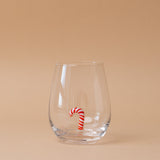 Holiday Stemless Wine Glass