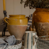 Hand-Painted Stripe Mug mug Creative Co-op (DYA)