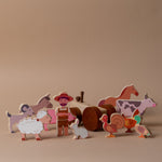 Wooden Farm Play Set FINNBIRD - toy QToysUSA (Faire)