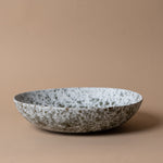 Grey Splash Stoneware Bowl bowl Tell Me More (Faire) Serving Bowl