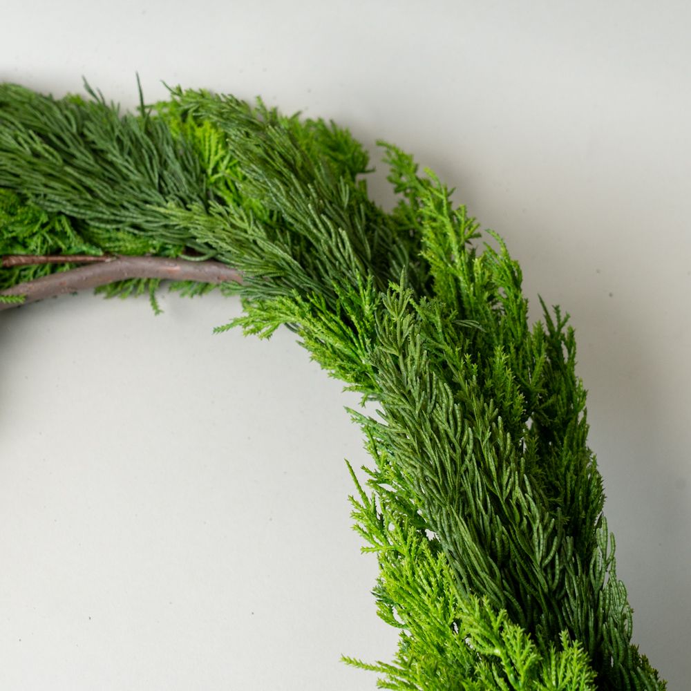 Faux Juniper & Cypress Garland CHRISTMAS 2025 Tri W Imports