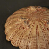 Vintage Scallop Motif Bowl - Rug & Weave